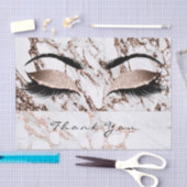 大理石バラ金ゴールドホワイト感謝していグリッターアイコッパー 薄葉紙 (クラフト)