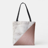 大理石バラ金ゴールドモノグラムトートバッグ トートバッグ (裏面)