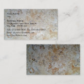 大理石パカラフルターン 名刺 (正面/裏面)