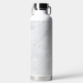 大理石パステルストーンテクスチャグリッター水彩 ウォーターボトル (正面)