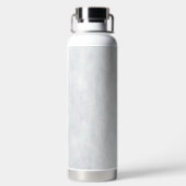 大理石パステルストーンテクスチャグリッター水彩 ウォーターボトル (背面)