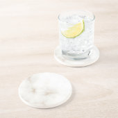 大理石パステルストーンテクスチャグリッター水彩 コースター (側面)