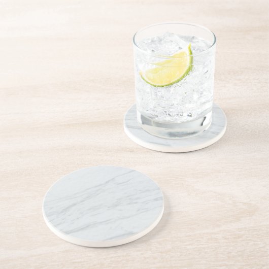 大理石パステルストーンテクスチャグリッター水彩 コースター (側面)