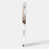 大理石パタエレガントーン茶色の渦巻き電話ケース Case-Mate iPhoneケース (裏面 / 右)