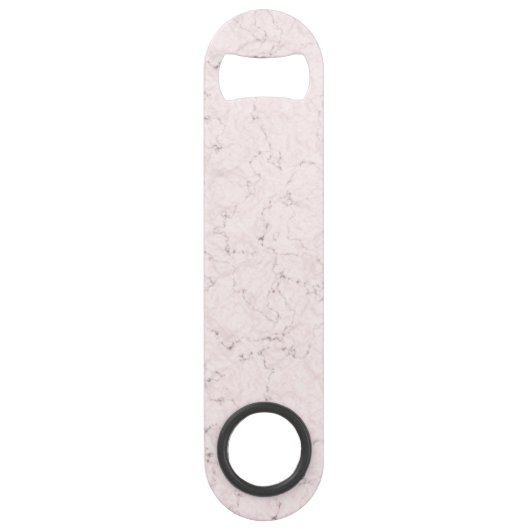 大理石パタエレガントーン赤面ピンクボトルオープナー スピード栓抜き (正面)