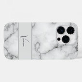 大理石パターンの個人用設定 Case-Mate iPhoneケース (裏面 (横))