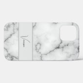 大理石パターンの個人用設定 Case-Mate iPhoneケース (裏面 (横))
