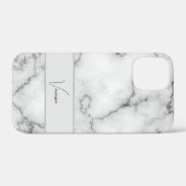 大理石パターンの個人用設定 Case-Mate iPhoneケース (裏面 (横))