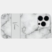 大理石パターンの個人用設定 Case-Mate iPhoneケース (裏面 (横))