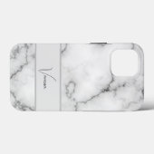 大理石パターンの個人用設定 Case-Mate iPhoneケース (裏面 (横))