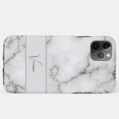 大理石パターンの個人用設定 Case-Mate iPhoneケース (裏面(横))