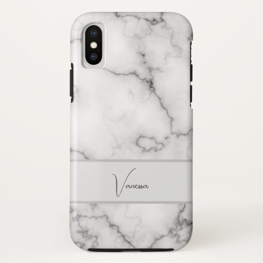 大理石パターンの個人用設定 Case-Mate iPhoneケース (裏面)