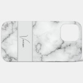 大理石パターンの個人用設定 Case-Mate iPhoneケース (裏面 (横))