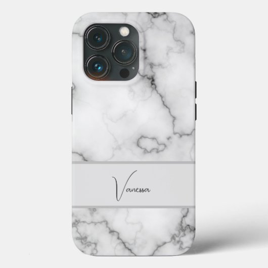 大理石パターンの個人用設定 Case-Mate iPhoneケース (裏面)