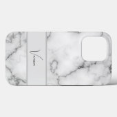 大理石パターンの個人用設定 Case-Mate iPhoneケース (裏面 (横))