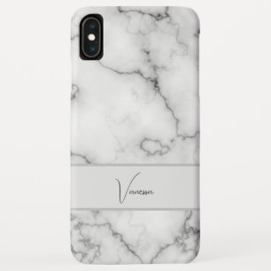 大理石パターンの個人用設定 iPhone XS MAXケース