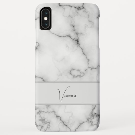 大理石パターンの個人用設定 Case-Mate iPhoneケース (裏面)