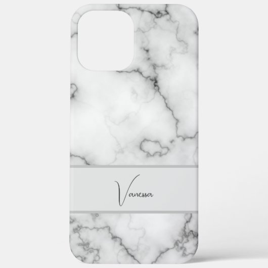 大理石パターンの個人用設定 Case-Mate iPhoneケース (裏面)