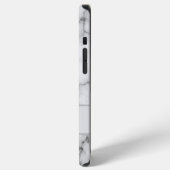 大理石パターンの個人用設定 iPhoneケース (左側面)