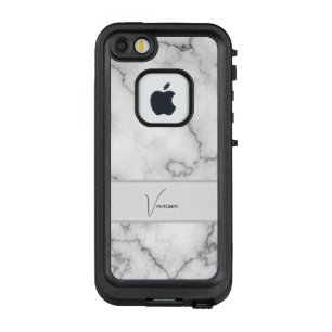 大理石パターンの個人用設定 LifeProof FRÄ’ iPhone SE/5/5sケース