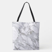 大理石パターンオールオーバープリントトートバッグ トートバッグ (裏面)
