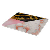 大理石パターン幾何切削ボード カッティングボード (角)