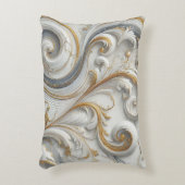 大理石パターン アクセントクッション (正面(垂直))