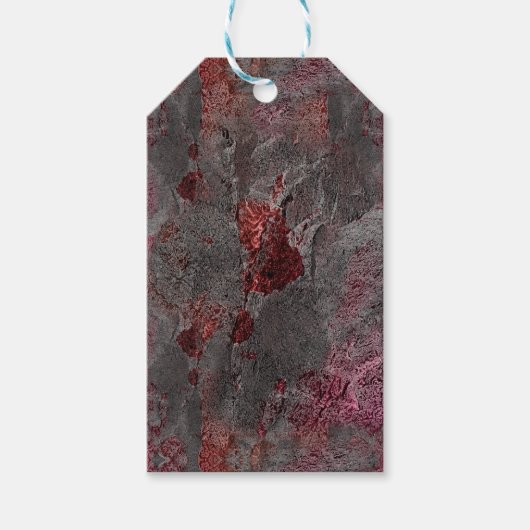大理石パターン ギフトタグ (正面)