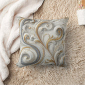 大理石パターン クッション (ブランケット)