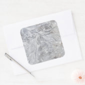 大理石パターン スクエアシール (封筒)