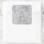 大理石パターン スクエアシール (バッグ)