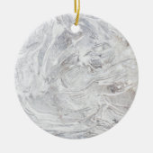 大理石パターン セラミックオーナメント (正面)