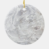 大理石パターン セラミックオーナメント (裏面)