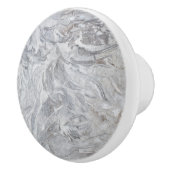 大理石パターン セラミックノブ (右)