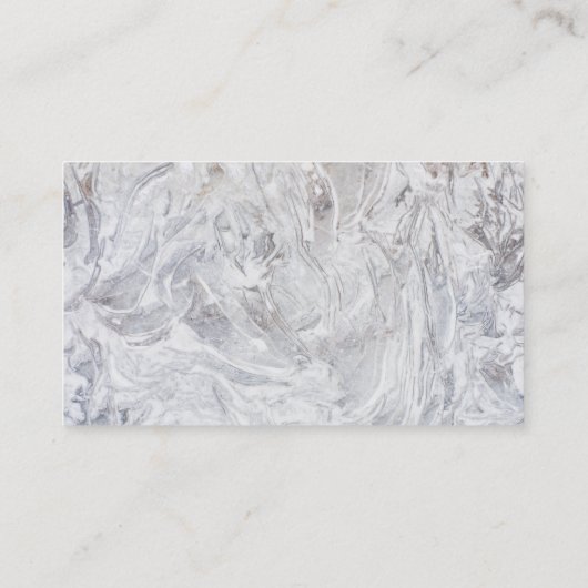 大理石パターン 名刺 (裏面)