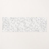 大理石パター環境にやさしン薄い非毒性 ヨガマット (正面(横))