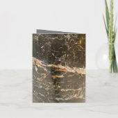 大理石パーソナライズされたエレガント石 招待状 (裏面)