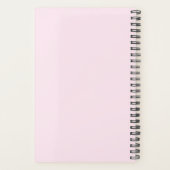 大理石パーソナライズされた年次プランナー プランナー手帳 (裏面)