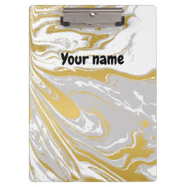大理石パーソナライズされた石 クリップボード