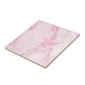 大理石ピンクホワイト タイル (側面)