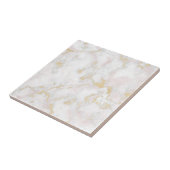 大理石ピンク金ゴールド模様タイル タイル (側面)