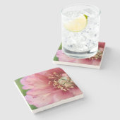 大理石ピーニーコースター ストーンコースター (横)