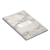 大理石フェイクアラバスタトゥーペタンモダンカスタム ノートブック (右側)