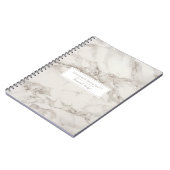 大理石フェイクアラバスタトゥーペタンモダンカスタム ノートブック (左側)