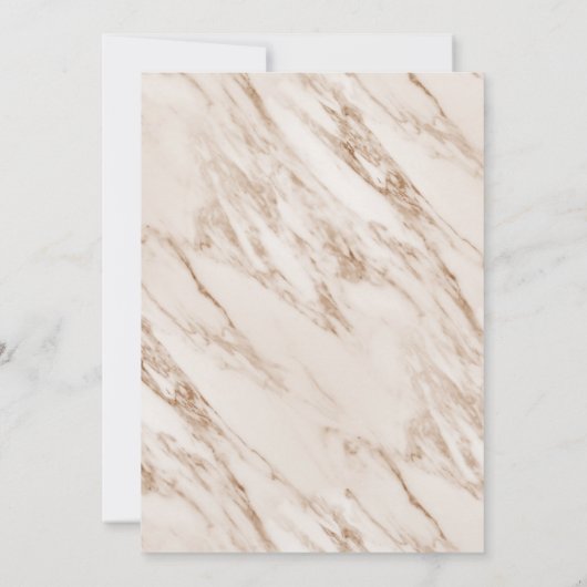 大理石フォーマル銅企業のオープンハウス 招待状 (裏面)