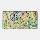 大理石フルード絵画アートフロースタイル デスクマット (正面)