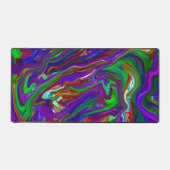 大理石フルード絵画アートフロースタイル デスクマット (正面)