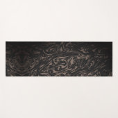 大理石ブラックスワール ヨガマット (正面(横))