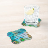 大理石ブルーパープル編集お礼 ペーパーコースター (インサイチュ)