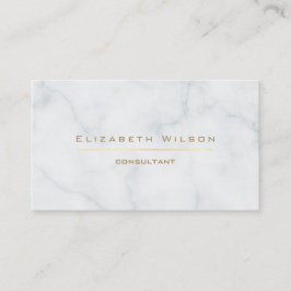 大理石プロフェッショナルエレガント平野 名刺